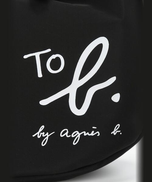 「To b. by agnes b.」 ハンドバッグ FREE ブラック レディース
