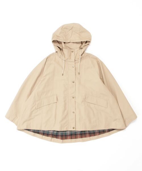 「SHIPS any」 マウンテンパーカー ONE SIZE ベージュ レディースの画像