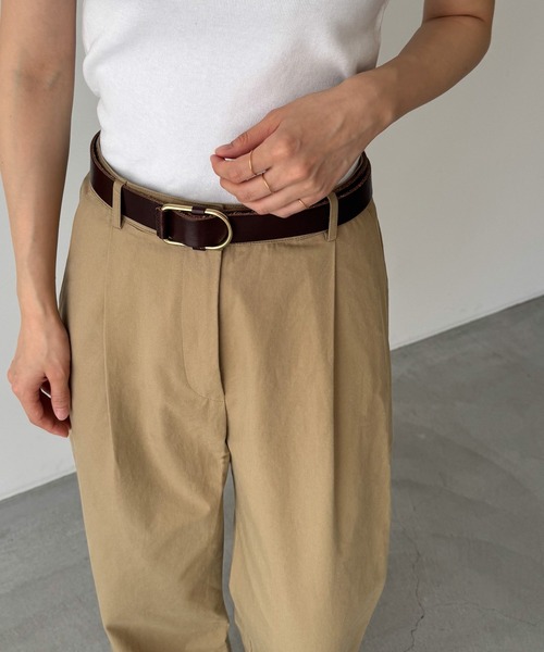 「CANAL JEAN」 ベルト ONE SIZE ブラック レディース_画像3