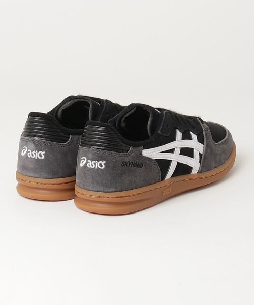 ASICS（アシックス） ローカットスニーカー 25.5 ブラック×ホワイト