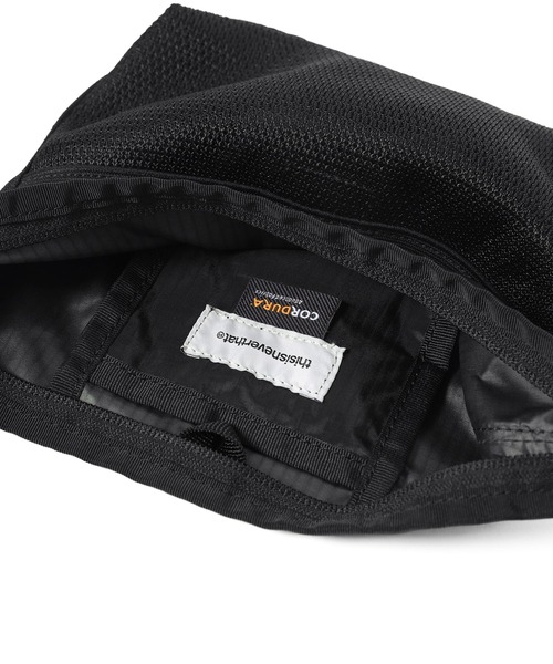 thisisneverthat ブラック ボディバッグ Yahoo!オークション - 【美品】thisisneverthat ディスイズネバーザッ
