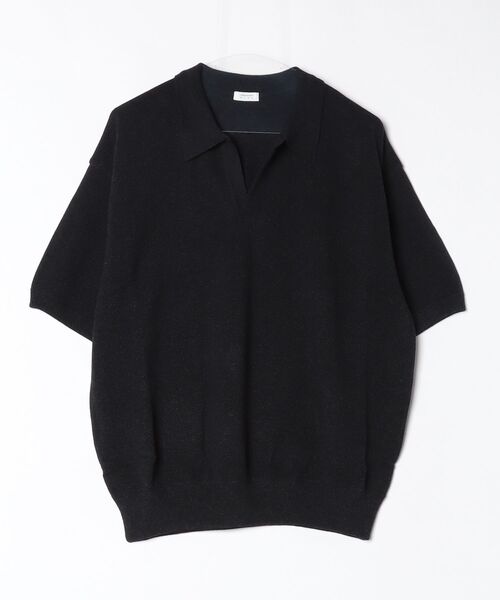 crepuscule Moss Stitch Skipper ブラック サイズ2 crepuscule - 【残りわずか】Moss Stitch Skipper | ACRMTSM ONLINE STORE