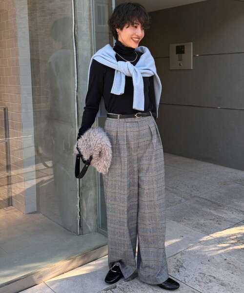 「NOLLEY'S」 ニットカーディガン 38 オレンジ レディース_画像4