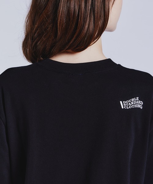 「DOUBLE STANDARD CLOTHING」 長袖カットソー FREE ブラック レディース_画像7