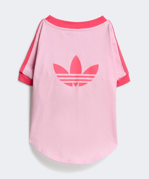 アディダスオリジナルス 犬　猫　Tシャツ　S ピンク　2枚まとめて adidas（アディダス） 犬 服 ペット カリ Tシャツ / アディダス