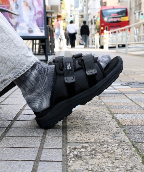 suicoke（スイコック） サンダル 6 ブラック メンズ : ZOZOTOWN Yahoo