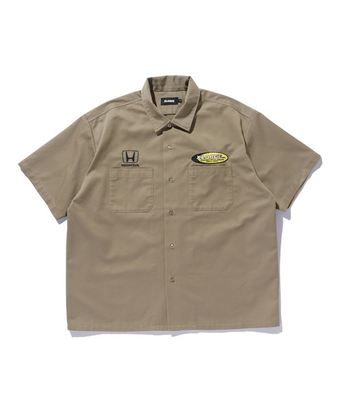 XLARGE（エクストラ ラージ） シャツ XLARGE×Honda SHOWOFF S/S WORK