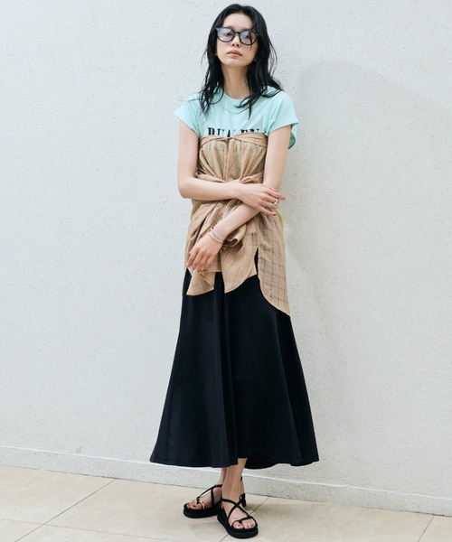 スカート 「速乾・接触冷感」マーメイドスカートの画像