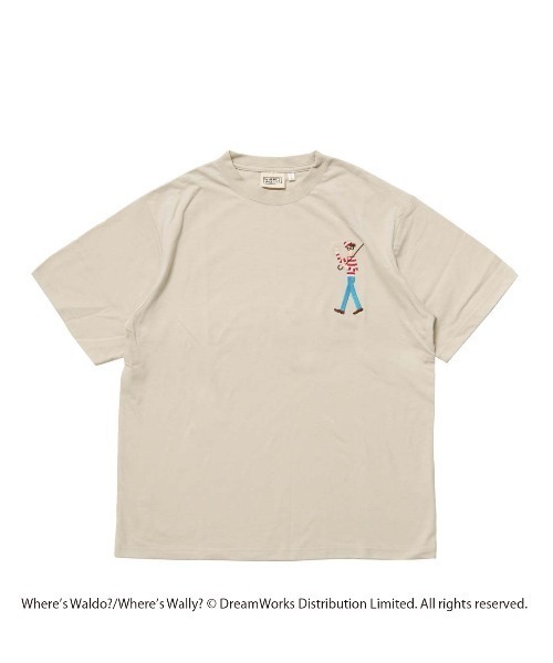 tシャツ 半袖 ノーブランド ウォーリーをさがせ! フロントグラフィック
