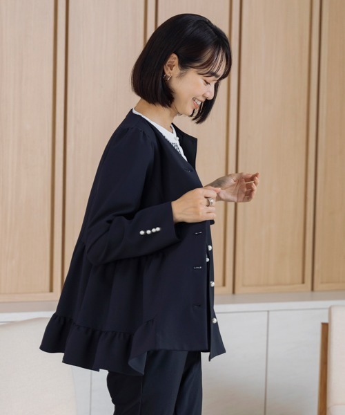 「Sono」 カーディガン F ホワイト レディース_画像3