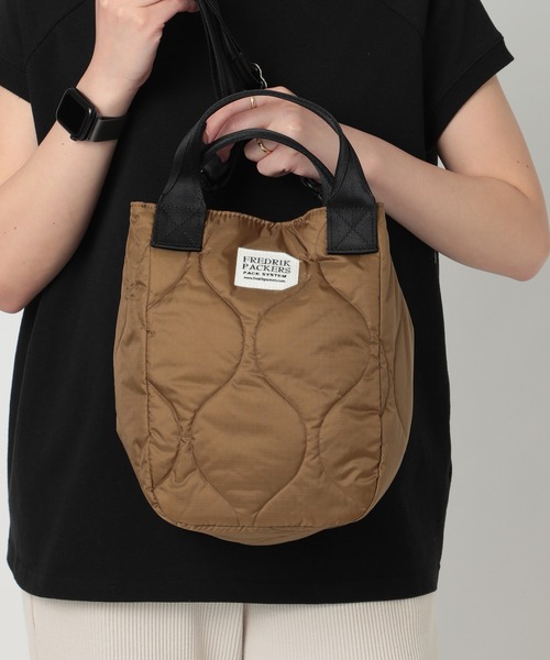 「FREDRIK PACKERS」 トートバッグ FREE ベージュ レディース_画像9