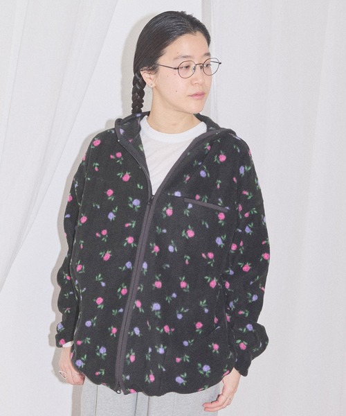 fig London（フィグロンドン） ブルゾン アウター ボア Rosie zip