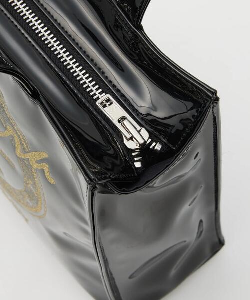 「L.H.P」 トートバッグ「VAQUERA×MOUSSYコラボ」 S レッド レディース_画像5