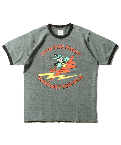 tシャツ HOUSTON メッシュプリントTシャツ(FIGHT) メンズ レディース