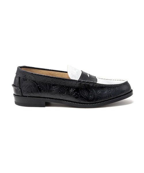 TheKenford Fineshoes ローファー ペイズリー 24.5 The Kenford Fineshoes ローファー The Kenford Fineshoes EMBOSSED