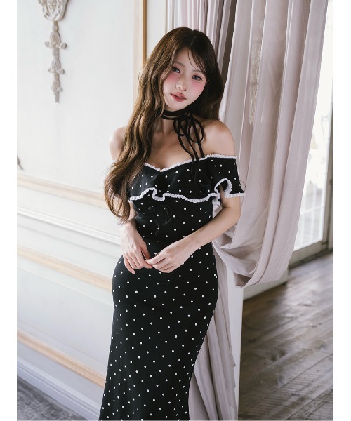 AmeliaMoi（アメリアモワ） ワンピース 半袖 La Reineマーメイドロング