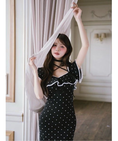 AmeliaMoi（アメリアモワ） ワンピース 半袖 La Reineマーメイドロング
