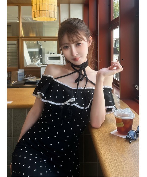AmeliaMoi（アメリアモワ） ワンピース 半袖 La Reineマーメイドロング
