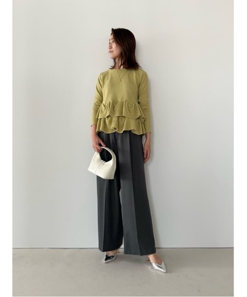 「ur's」 パンツ X-LARGE ホワイト レディース_画像2