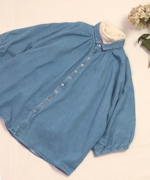 Brocante ブラウス シャツ 「Brocante / ブロカント」 6ozデニム