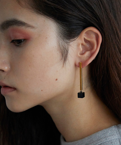 L'Attitude ピアス swing”geometry”ピアス レディース : ZOZOTOWN