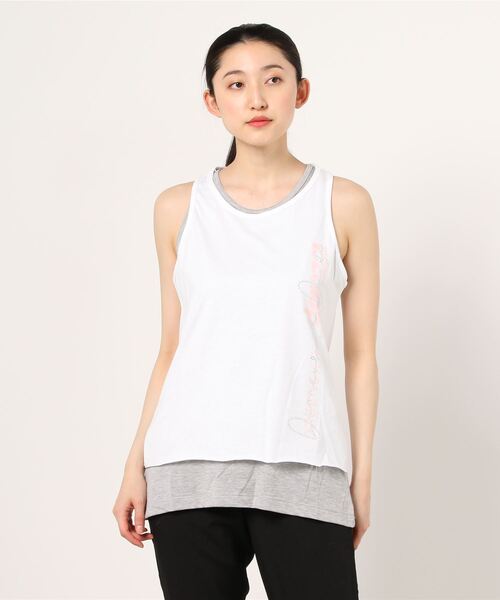 tシャツ ダブルタンクトップ（セット） レディース