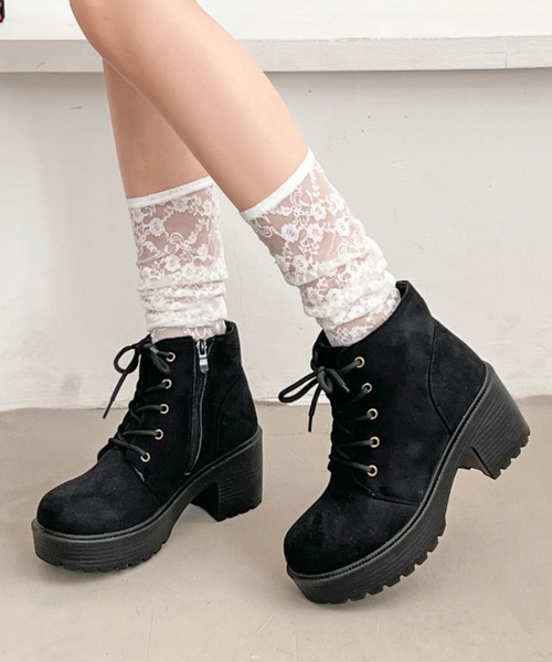 Shoes in Closet ブーツ 「旬見えスウェード追加」「#極軽」超
