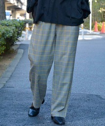 Johnbull（ジョンブル） パンツ チェックイージーパンツ レディース
