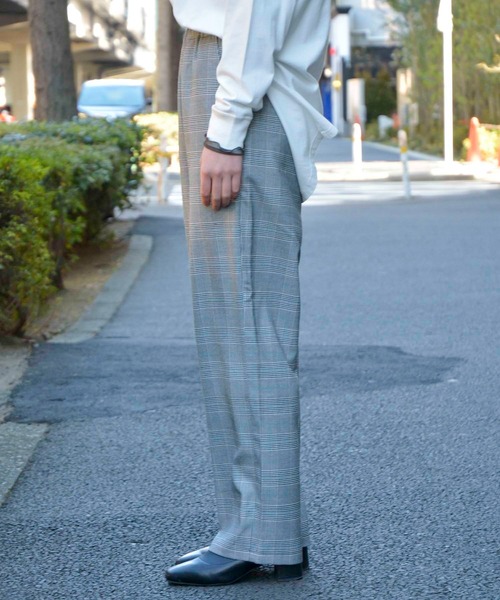 Johnbull（ジョンブル） パンツ チェックイージーパンツ レディース