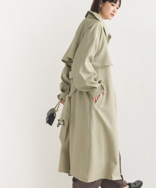 OMNES（オムネス） トレンチコート コート 2WAYカラーボリューム