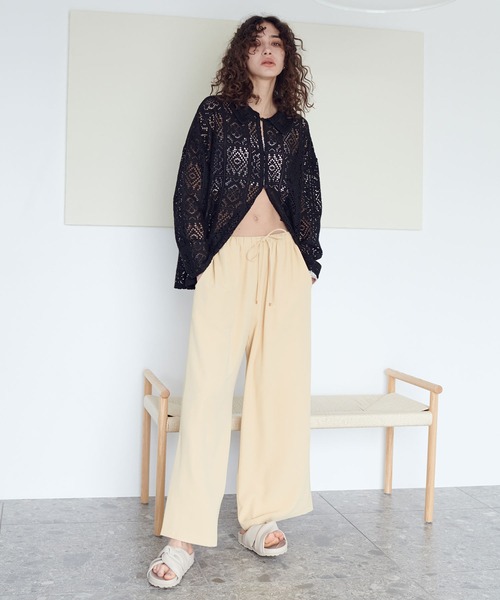 TITE IN THE STORE ブラウス シャツ クラフトレースシャツ
