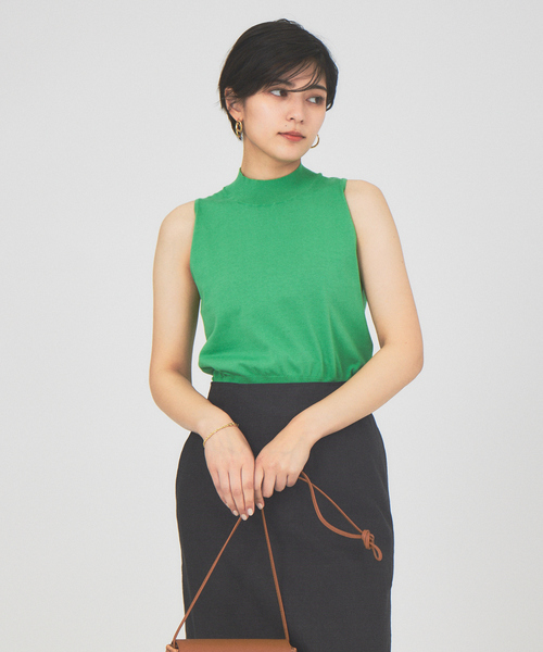 Rouge vif ニット セーター アメリカンスリーブニット