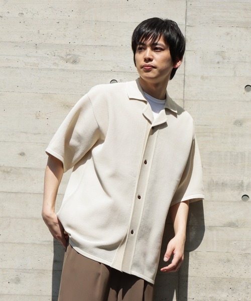 URBAN COLLECTION（アーバンコレクション） シャツ 半袖 半袖ニット