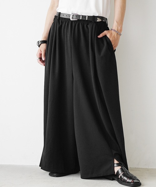 MinoriTY（マイノリティ） スラックス 「MinoriTY」梨地素材タック