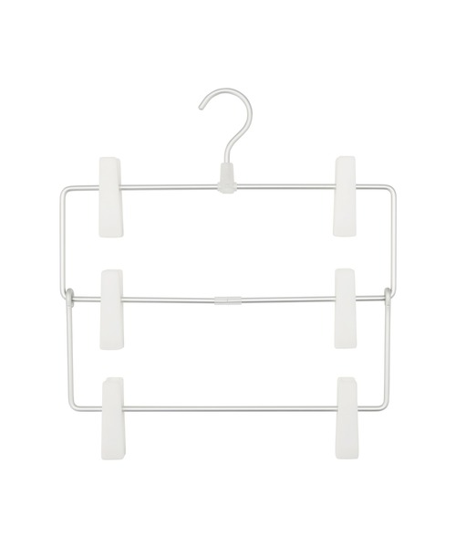 無印良品（MUJI） ランドリーグッズ アルミハンガー・パンツ／スカート