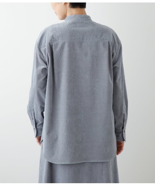 NEWYORKER（ニューヨーカー） ブラウス シャツ シャンブレーコール