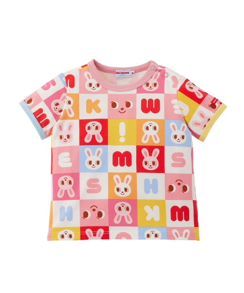 tシャツ パズルブロック　プッチー 半袖Tシャツ キッズ 子供服 男の子 女の子の画像