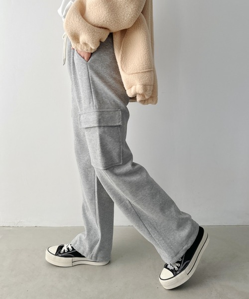CLEA スウェットパンツ ジャージ カーゴスウェットジョガー