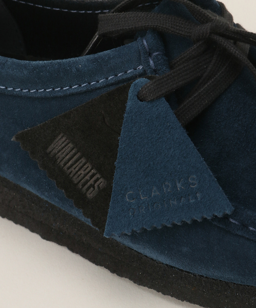 23AW イエナ　クラークス　ワラビー　ネイビー イエナ IENA 【Clarks/クラークス】WALLABEE ワラビー （ネイビー