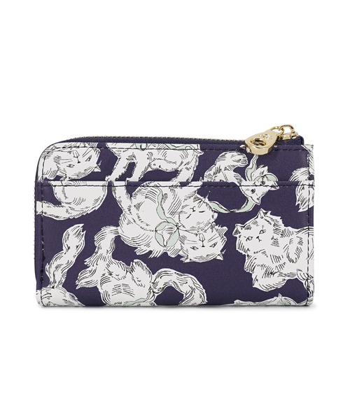 PAUL&JOE ACCESSOIRES L字ファスナーキーケース エンボス PAUL & JOE ACCESSOIRES (ポール＆ジョーアクセソワ)L字
