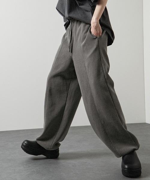 スウェットパンツ ジャージ 「Alfred Alex」ピグメント