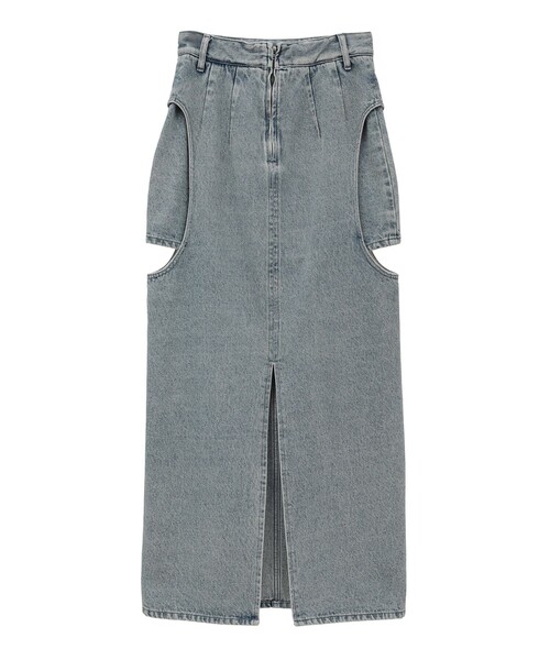 スカート CLANE CIRCLE CUT LAYERED DENIM SKIRT 2 CIRCLE CUT LAYERED DENIM SKIRT｜SKIRT/PANTS(スカート/パンツ