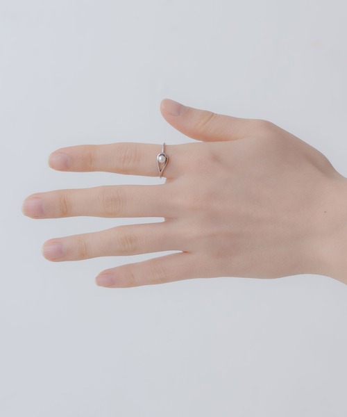 yu-ka 指輪 リング YU-KA:シングルパールリング レディース : ZOZOTOWN