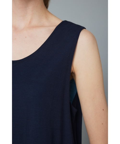HeRIN.CYE ワンピース 夏 Reversible balloon dress リバーシブル