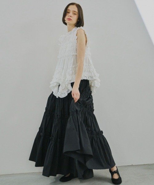 PERNA スカート フリルティアードスカート : ZOZOTOWN Yahoo!店