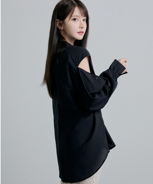 L.H.P ブラウス シャツ 「ZOZOTOWN限定」LHP×Aurora/open