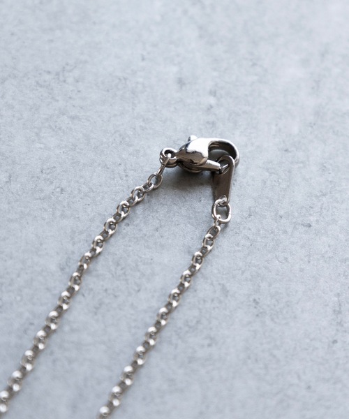 NUMBER (N)INE（ナンバーナイン） ネックレス ROUND LOGO STONE CHARM