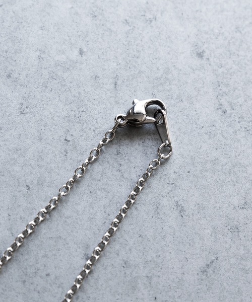 number (n)ine ネックレス Number LOGO PICK CHARM NECKLACE / ナンバーナインロゴ ピック