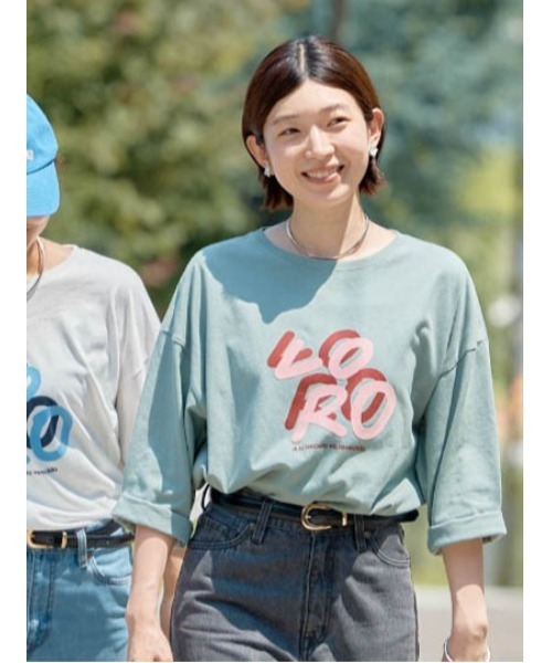 tシャツ ローロPT　8分袖TEE レディース
