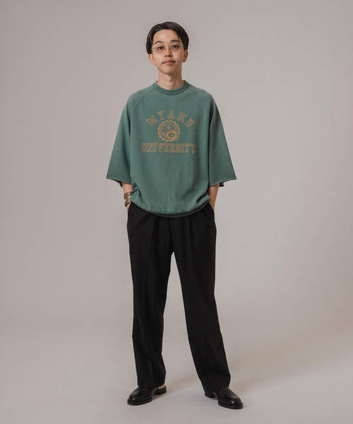 REMI RELIEF tシャツ RELIEF(レミレリーフ) 別注 ミャクミャク 